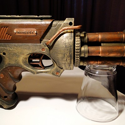 Steampunk Maverick Pepperbox
