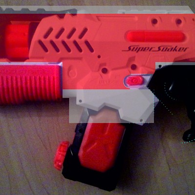 Projekt: W40k-Bolter aus Super Soaker Tornado Strike