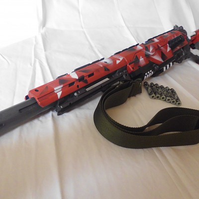 Nerf Longstrike "Hells Bell"
Mit OMW Massacre Kit