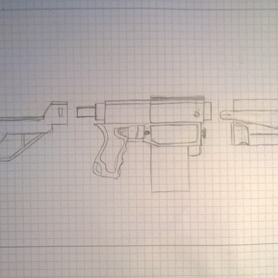 Blasterlauf so ungefähr sollte es aussehen