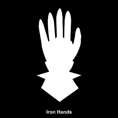 Abzeichen der Iron Hands, auch als Ärmelprint