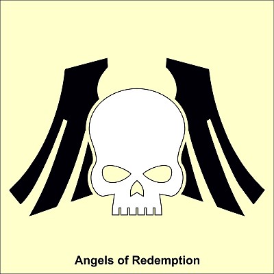 Abzeichen der Angels of Redemption, auch als Ärmelprint