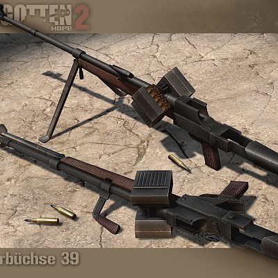 PzB39 Anti Tank Rifle by McGibs