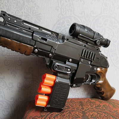 Nerf Sledgefire Mod Custom Pumpgun Shotgun