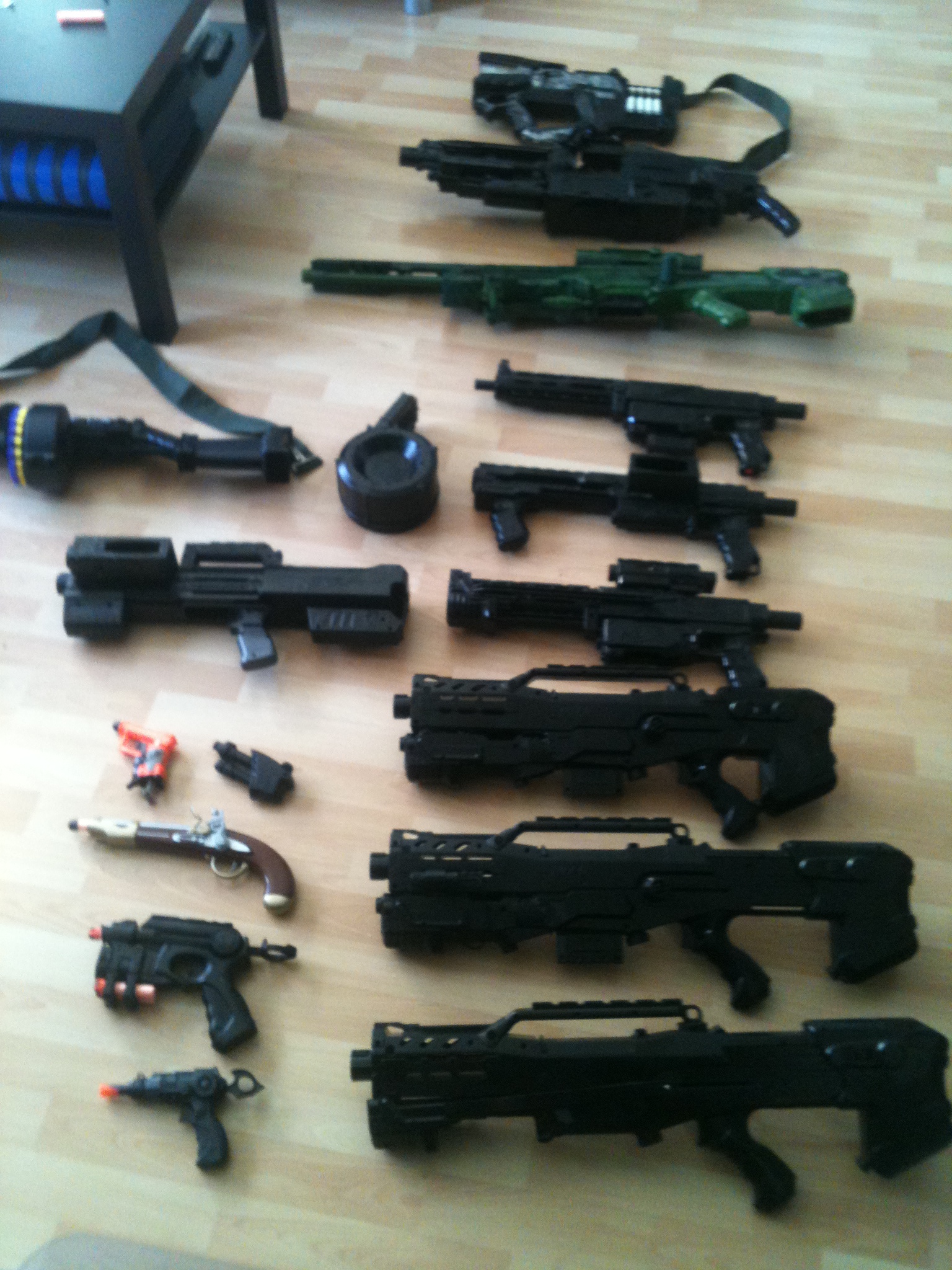 Da seht ihr mal das meiste meiner Sammlung.