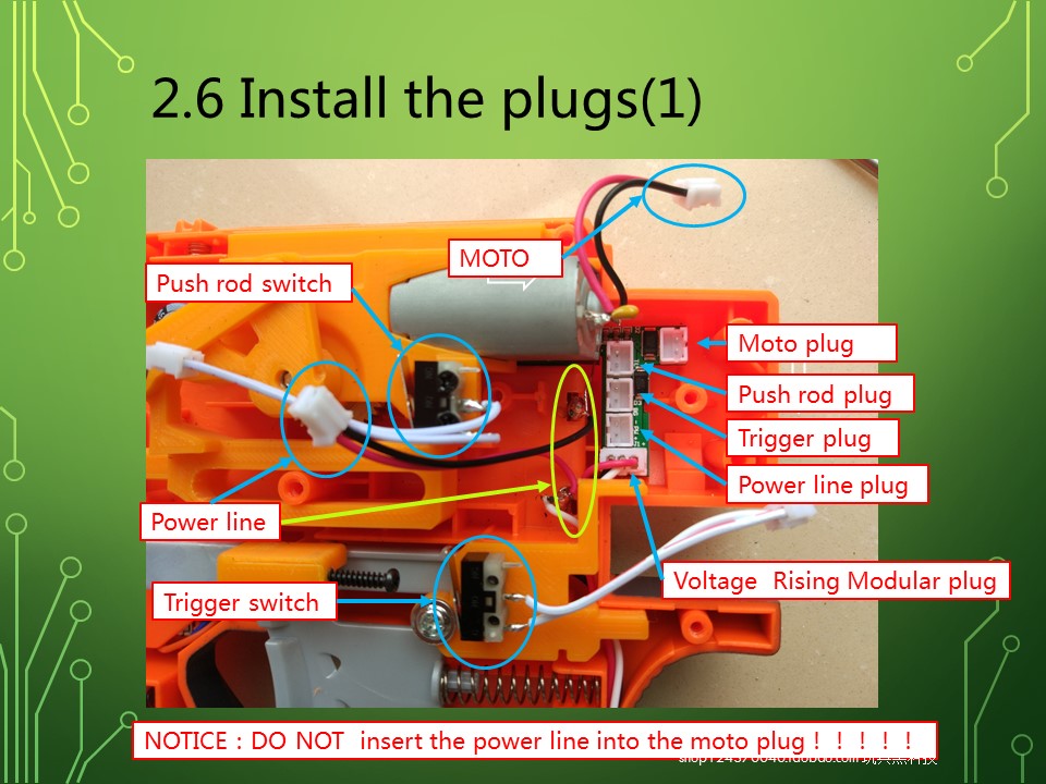 Stecker Burst Fire | dartblaster modding community: blasted.de