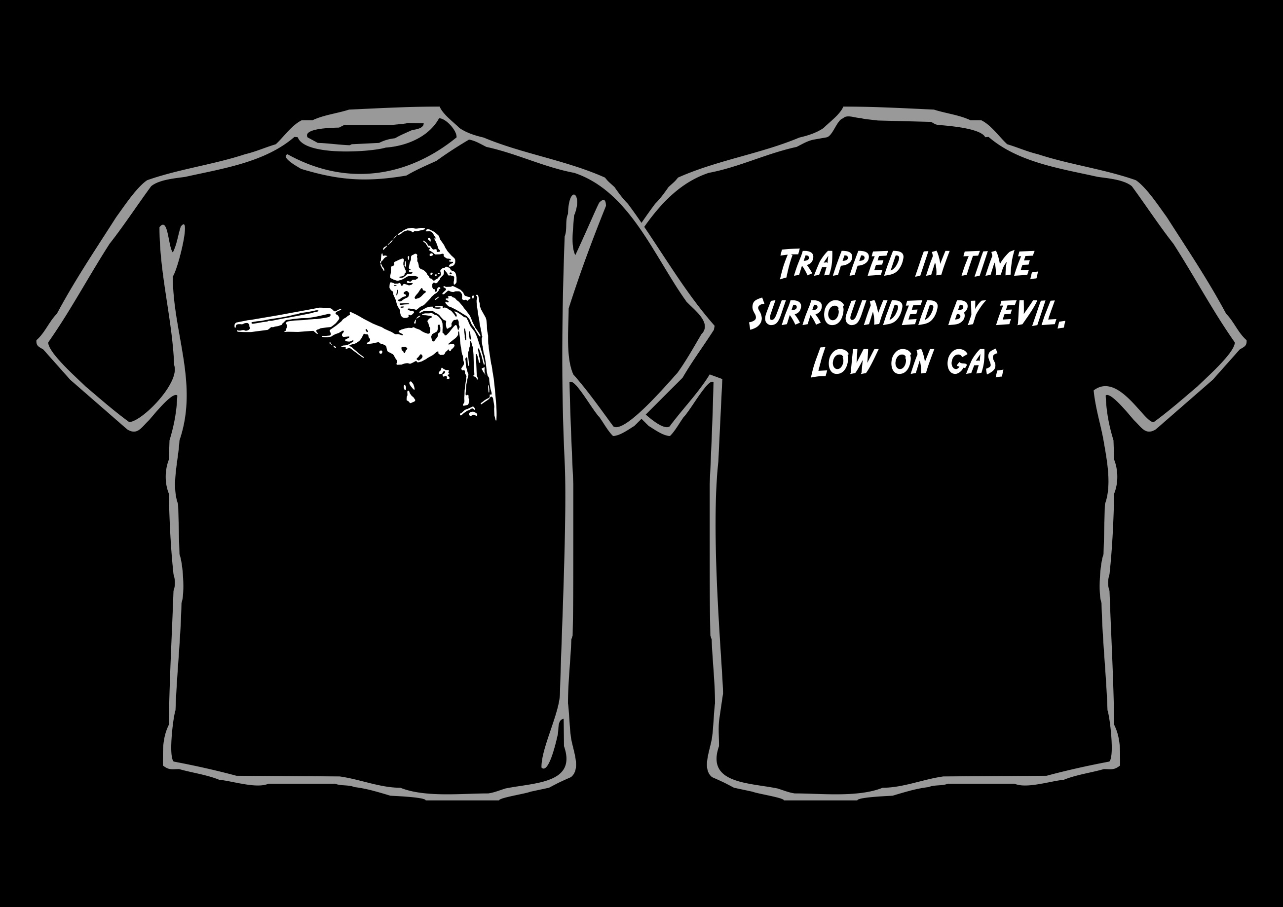 The Evil Dead-Shirt 02: Trapped in Time...